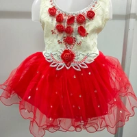 Girls Frock - Red 🍒, 18