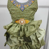 Girls Frock - GREEN, 26
