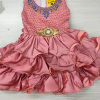 Girls Frock - Pink, 22