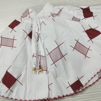 Kids Dress - mahroon Top Cream skirt, 20