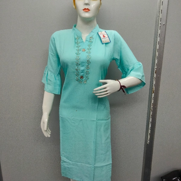 Kurti With Color - Lemon 🍋, M