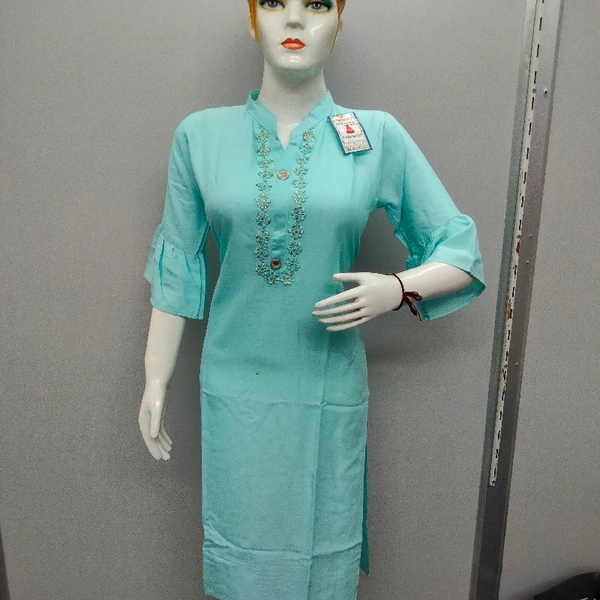 Kurti With Color - Lemon 🍋, M