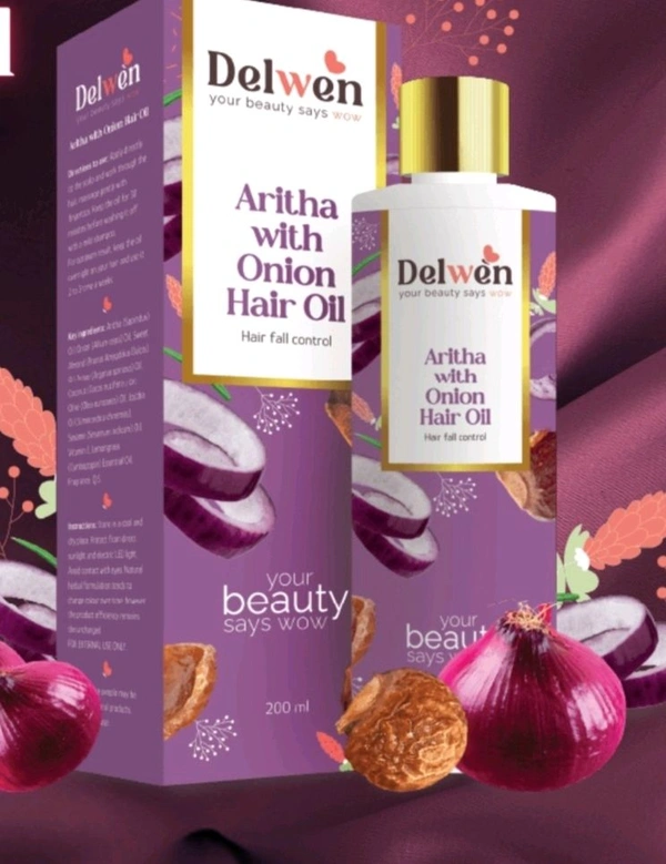 Onion + Aritha Hair Oil (200 Ml)