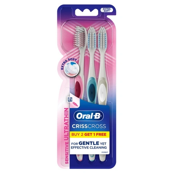 Oral-B Oral - B Criss Cross  Toothbrush - Buy 2 Get 1