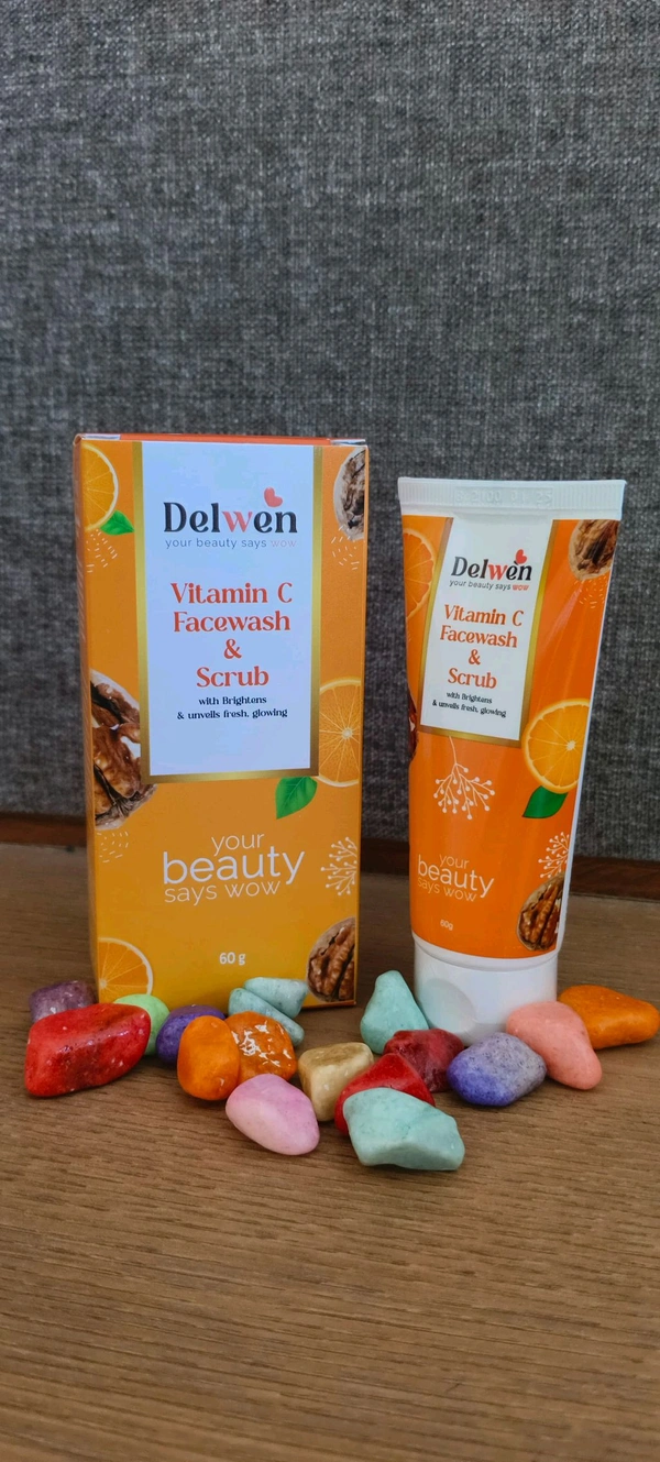 Delwen  Vitamin C Face Wash (60 Gm) 