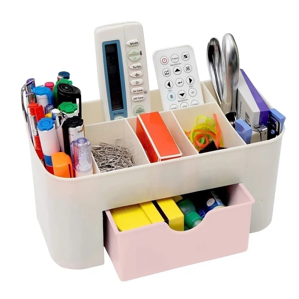 Plastic Desktop Multipurpose Organiser