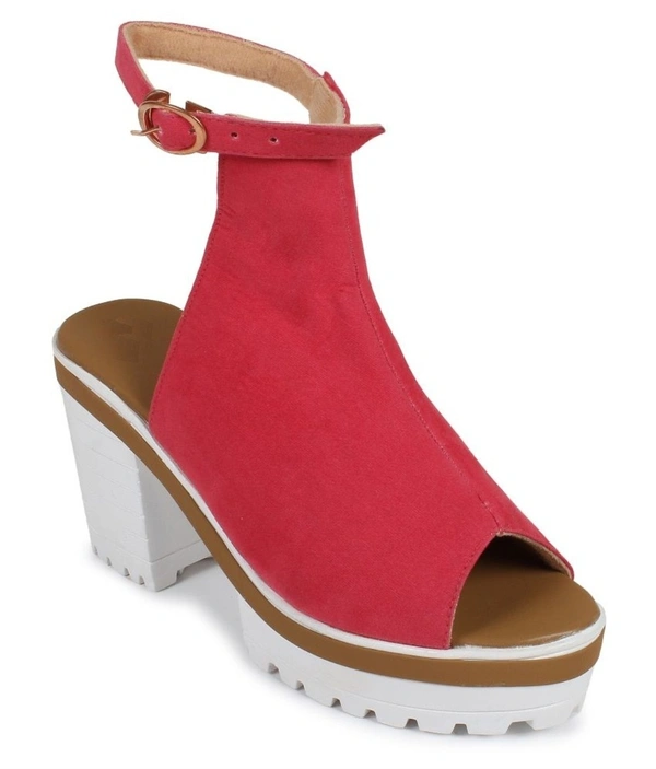 Stepee Elegant fully covered sandal - 39, Red