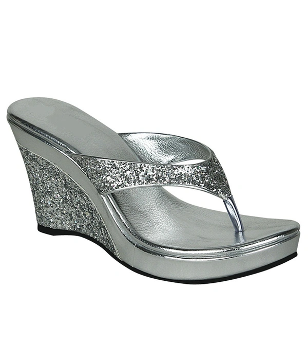 Stepee Elegant and graceful slippers - 36, Silver Chalice