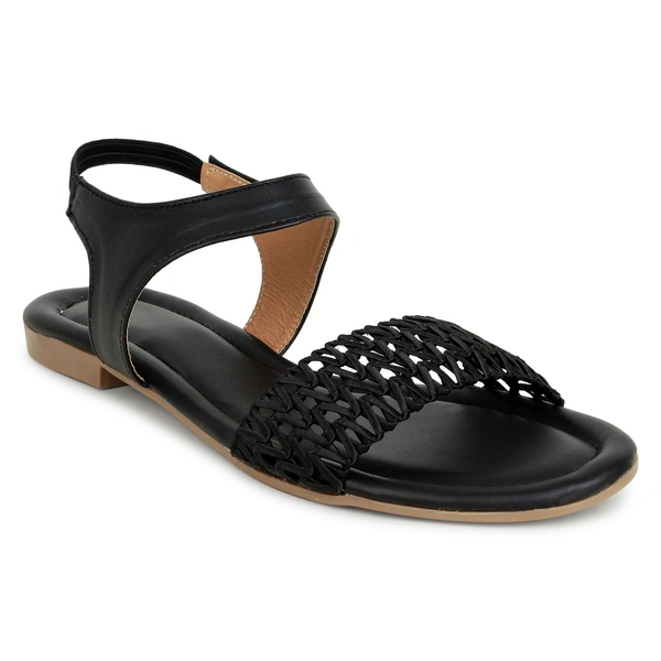 Stepee Comfy smart casual sandal - 40, Black