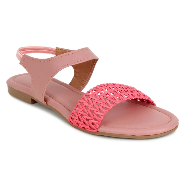 Stepee Comfy smart casual sandal - 36, Red Damask