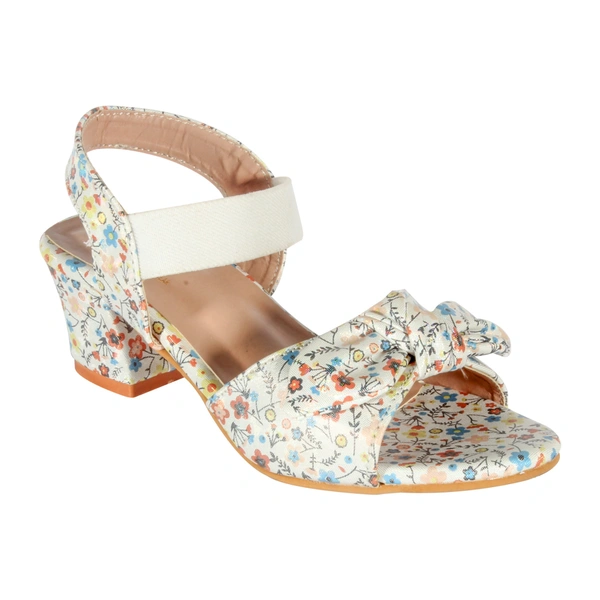 Stepee Dashing multocoloured floral sandal for kids - 32, Swirl