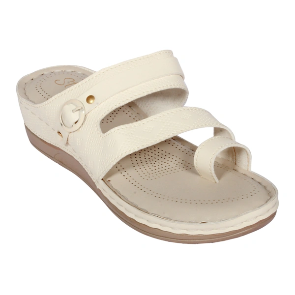 Stepee Sophisticated casual slipper - 36, Moon Mist