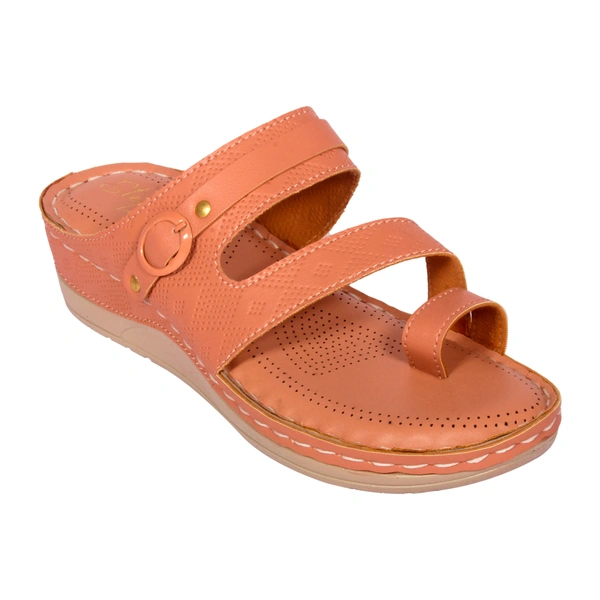 Stepee Sophisticated casual slipper - 36, Copper