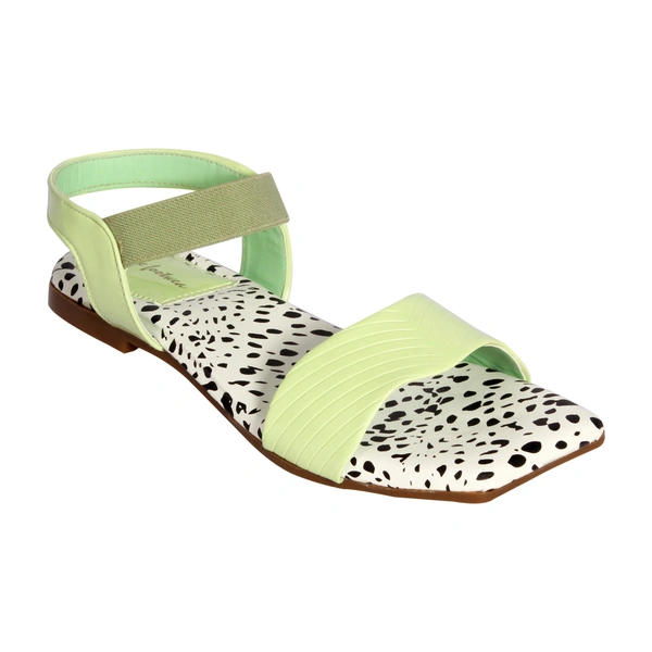 Stepee Stylish printed sole sandal - 41, Deco