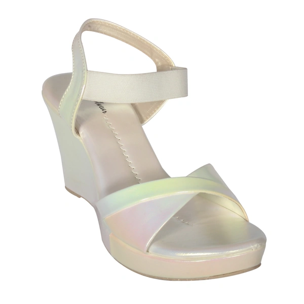 Stepee Dual shade high heel sandal - 40, Tana