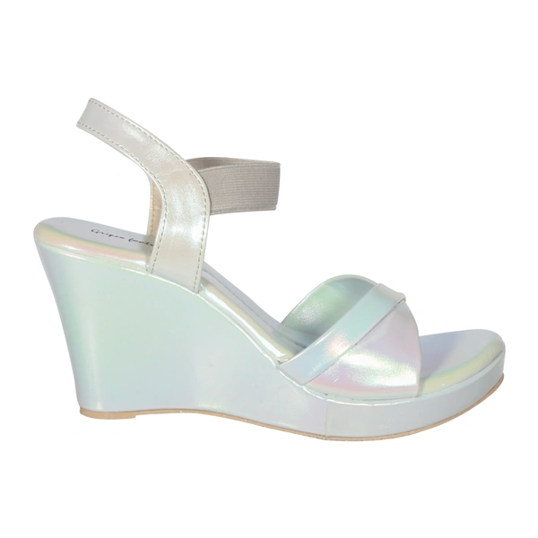 Stepee Dual shade high heel sandal - 39, Twilight
