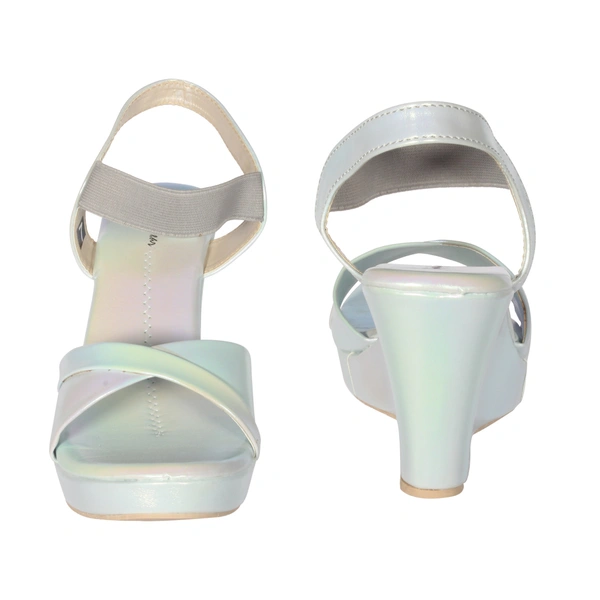 Stepee Dual shade high heel sandal - 39, Twilight