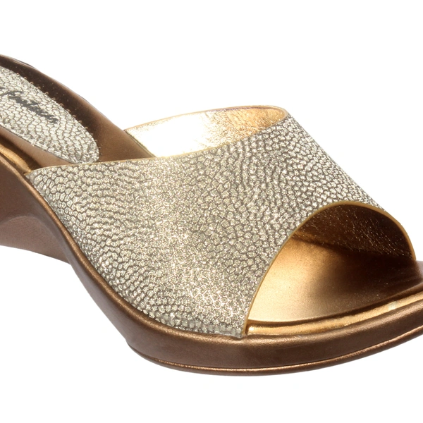 Stepee Adorable shimmery slipper - 41, Cameo