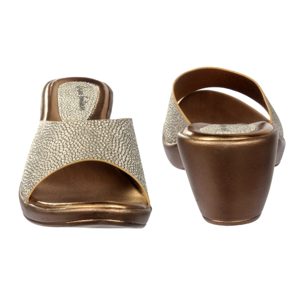Stepee Adorable shimmery slipper - 41, Cameo