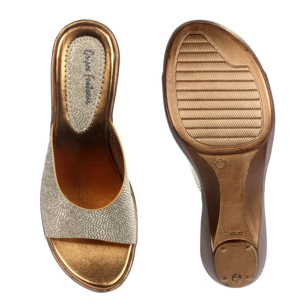 Stepee Adorable shimmery slipper - 41, Cameo