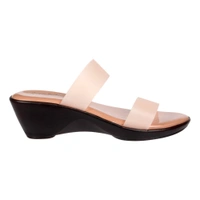 Stepee Classy strap look slipper - 39, Cavern Pink