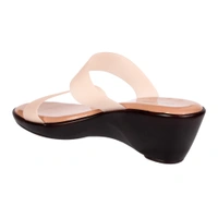 Stepee Classy strap look slipper - 39, Cavern Pink