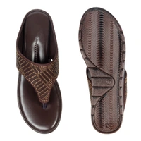 Stepee Simply beautiful swarovski look slipper - 40, Cherrywood