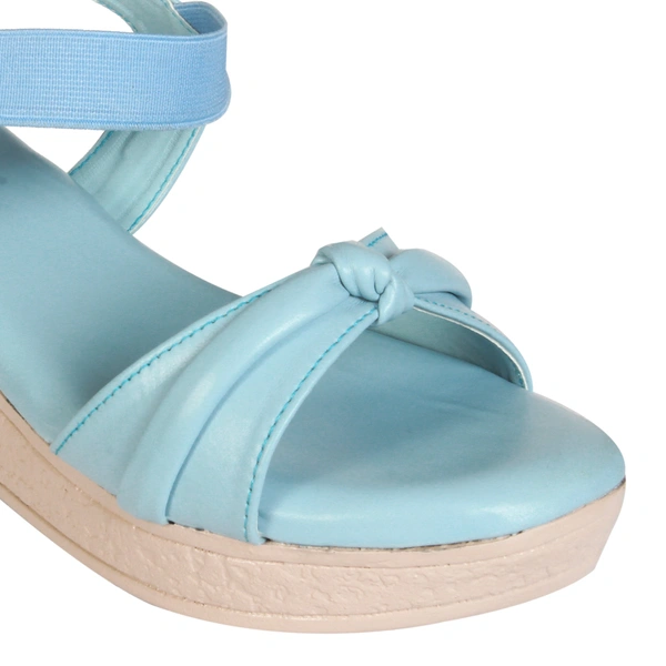 Stepee Cute knot look sandal - 38, Opal