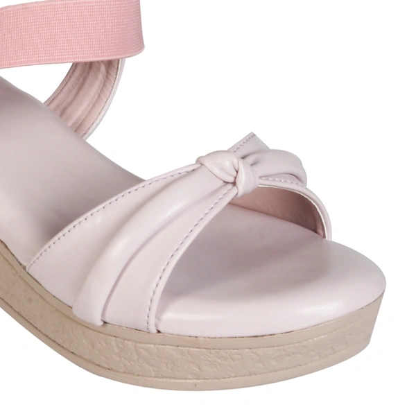 Stepee Cute knot look sandal - 36, Cavern Pink