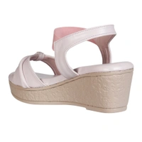 Stepee Cute knot look sandal - 36, Cavern Pink