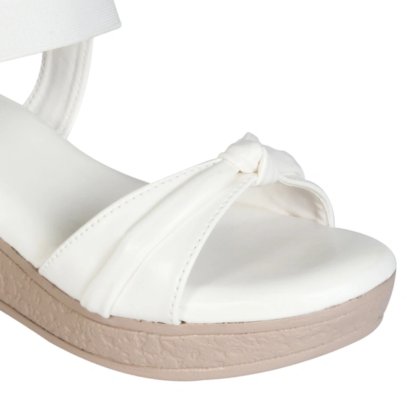 Stepee Cute knot look sandal - 41, Desert Storm