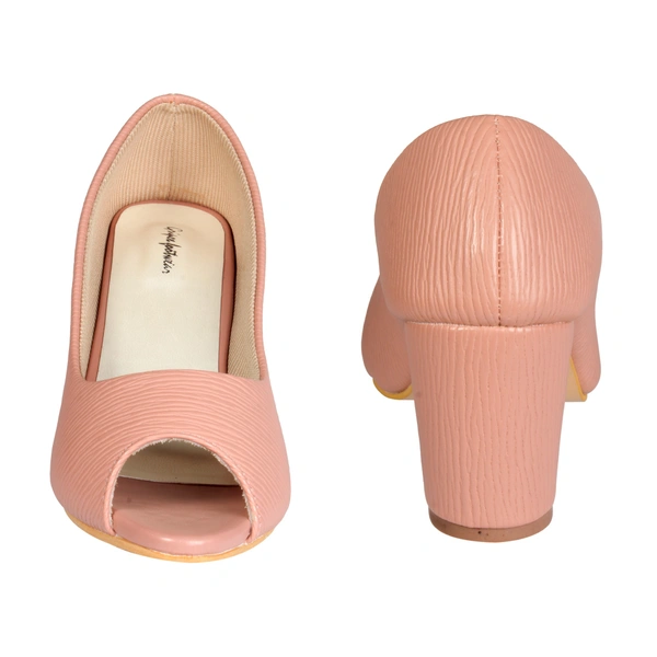Stepee Textured block heel front open belly - 39, Eunry