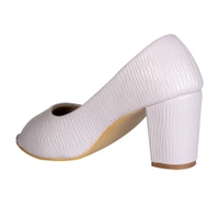 Stepee Textured block heel front open belly - 38, Sisal