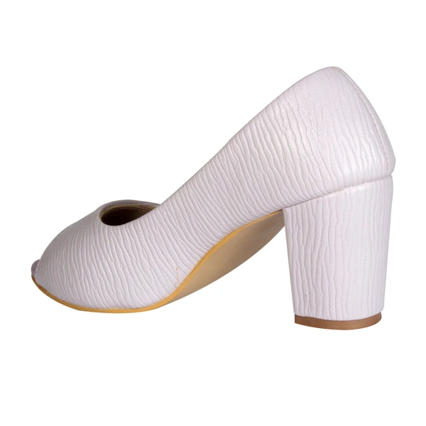 Stepee Textured block heel front open belly - 38, Sisal