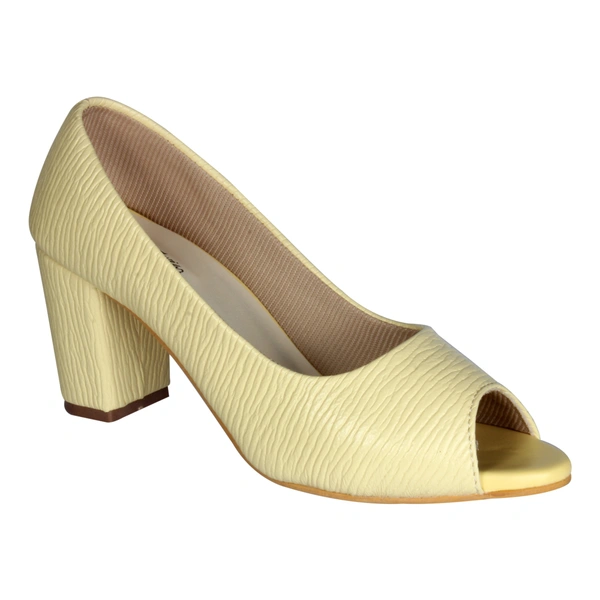 Stepee Textured block heel front open belly - 37, Hampton