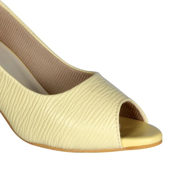 Stepee Textured block heel front open belly - 37, Hampton
