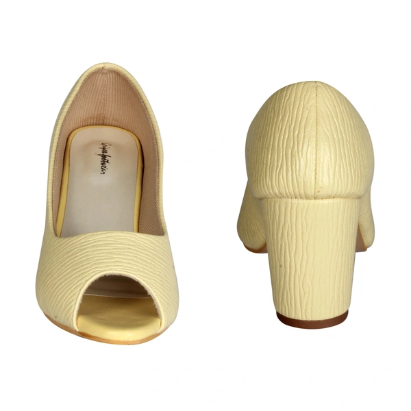 Stepee Textured block heel front open belly - 37, Hampton
