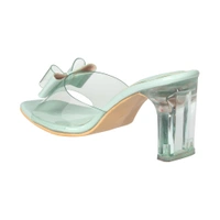 Stepee Beautiful high heel slipper - 41, Moss Green