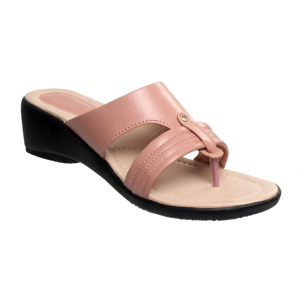 Stepee Soft and simple short heel slipper - 41, Careys Pink