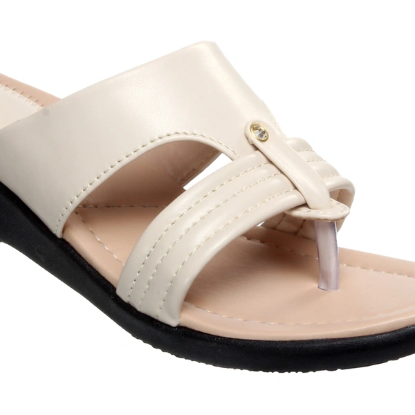 Stepee Soft and simple short heel slipper - 41, Soft Amber