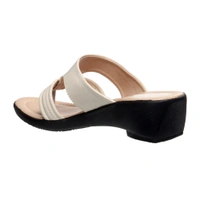 Stepee Soft and simple short heel slipper - 41, Soft Amber