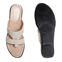 Stepee Soft and simple short heel slipper - 41, Soft Amber