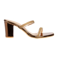 Stepee Cute and simple party wear slipper - 40, Husk
