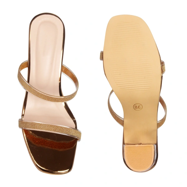 Stepee Cute and simple party wear slipper - 40, Husk