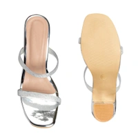 Stepee Cute and simple party wear slipper - 36, Timberwolf