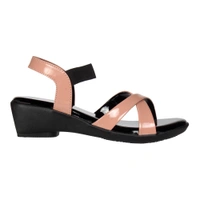 Stepee Criss cross style sandal - 40, My Pink