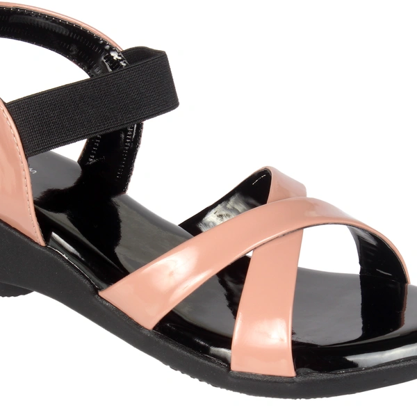 Stepee Criss cross style sandal - 40, My Pink