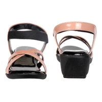 Stepee Criss cross style sandal - 40, My Pink