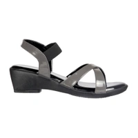 Stepee Criss cross style sandal - 40, Mountain Mist