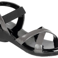 Stepee Criss cross style sandal - 40, Mountain Mist